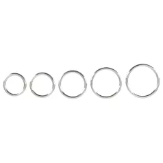 Bad Kitty - set de anillos para pene de metal - 5 piezas