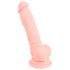 Medical - dildo de silicona médica (18cm) - natural