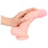 Medical - dildo de silicona médica (20cm) - natural