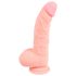Medical - dildo de silicona médica (20cm) - natural