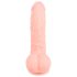 Medical - dildo de silicona médica (20cm) - natural