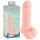 Médico - Dildo de silicona médica recto (20cm) - natural
