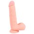 Médico - Dildo de silicona médica recto (20cm) - natural