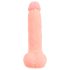 Médico - Dildo de silicona médica recto (20cm) - natural