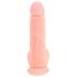 Médico - Dildo de silicona médica recto (20cm) - natural