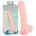 Dildo de silicona médica natural 24cm