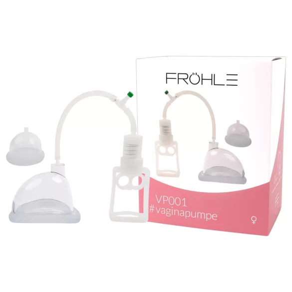 Juego de bomba médica para vulva (blanca)