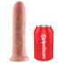 King Cock Strap-on 8 - Arnés con Consolador - Natural