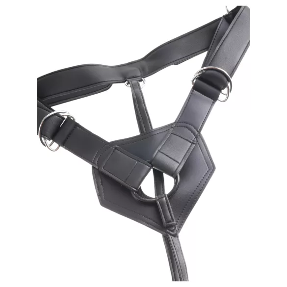 King Cock - arnés con consolador 20 cm - color piel