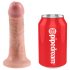 King Cock Strap-on 6 - dildo con arnés - natural