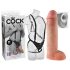 Dildo hueco con arnés King Cock Strap-on 11 (28cm)