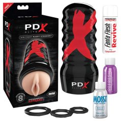 PDX Elite Tight Pussy - succión manual (natural)