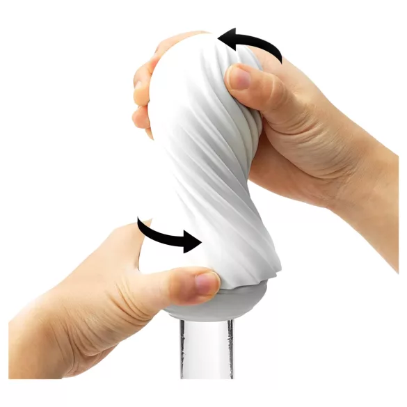 TENGA Flex - masturbador masculino - blanco