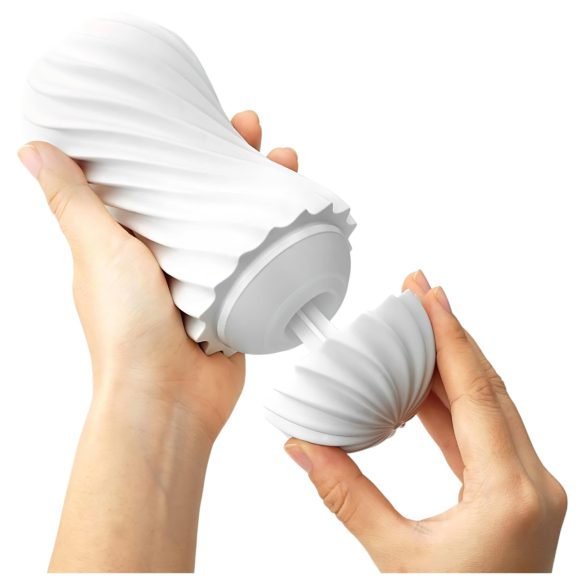 TENGA Flex - masturbador masculino - textura flexible - negro