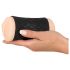Nature Skin - Masturbador doble placer (natural-negro)