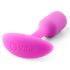 b-vibe Snug Plug 1 - plug anal con peso interno (55g) - rosa