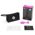 b-vibe Snug Plug 1 - plug anal con peso interno (55g) - rosa