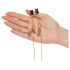 Pinzas sensuales All Sensation para pezones y pubis
