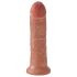 Consolador King Cock 8" (20 cm) - tono oscuro natural