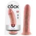 King Cock 8 Consolador (20 cm) - Natural