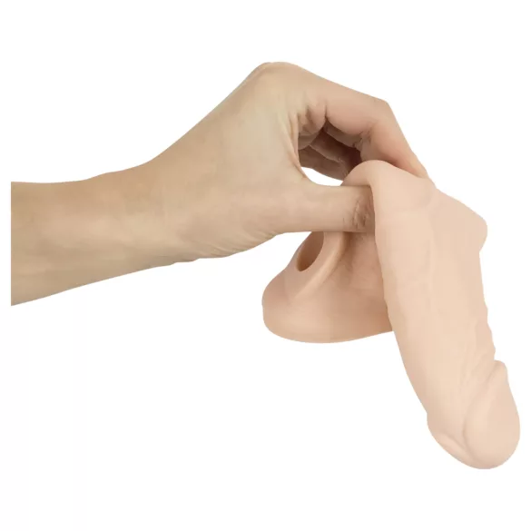 Nature Skin - Funda extensora para pene con anillo - realista