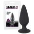 Black Velvet Heavy - Plug anal de 40g (negro)