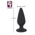 Black Velvet Heavy - Plug anal de 40g (negro)