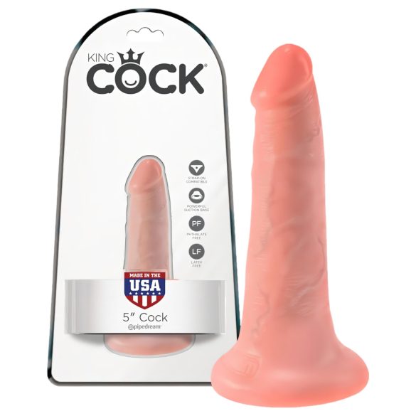 King Cock 5 Consolador (13 cm) - Natural