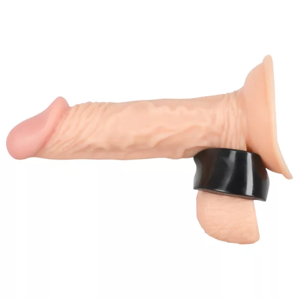 Rebel Ball - anillo para pene y testículos - set con extensor - negro