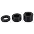 Rebel Ball - Set de anillos para pene y testículos - (negro)