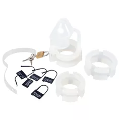 You2Toys - Jaula para pene - silicona - blanco