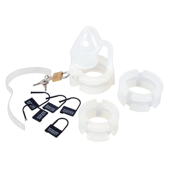 You2Toys - Jaula de Silicona para el Pene (Blanca)