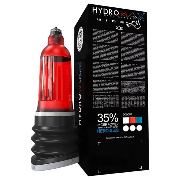 Bathmate Hydromax 7 Ancha - Hidrobomba (roja)