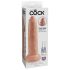 King Cock 9 - dildo realista (23 cm) - natural