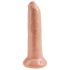 King Cock 9 - dildo realista (23 cm) - natural