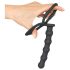 Black Velvet - Anillo pene y dildo anal (negro)