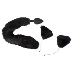 Bad Kitty - Set de plugs anales gatito - (negro)