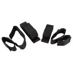 Bad Kitty - set de ataduras manos a pies - negro