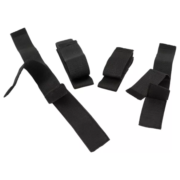 Bad Kitty - set de ataduras manos a pies - negro