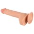 Dildo realista con ventosa (22cm) - natural