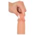 Dildo realista con ventosa (22cm) - natural
