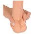 Dildo realista con ventosa (22cm) - natural