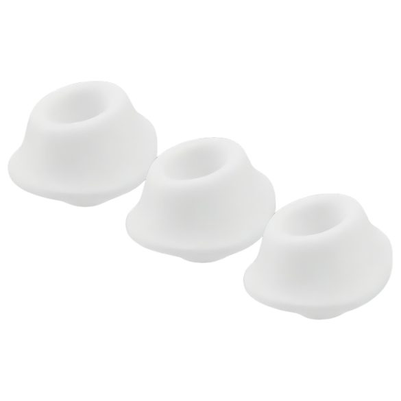 Set de Boquillas de Recambio para Womanizer Premium M - Blanco (3 unidades)