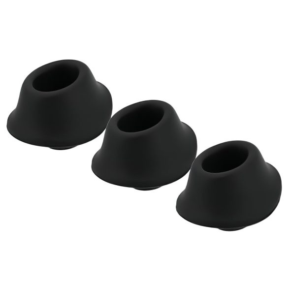 Juego de cabezales de repuesto Womanizer Premium M - negro (3 piezas)
