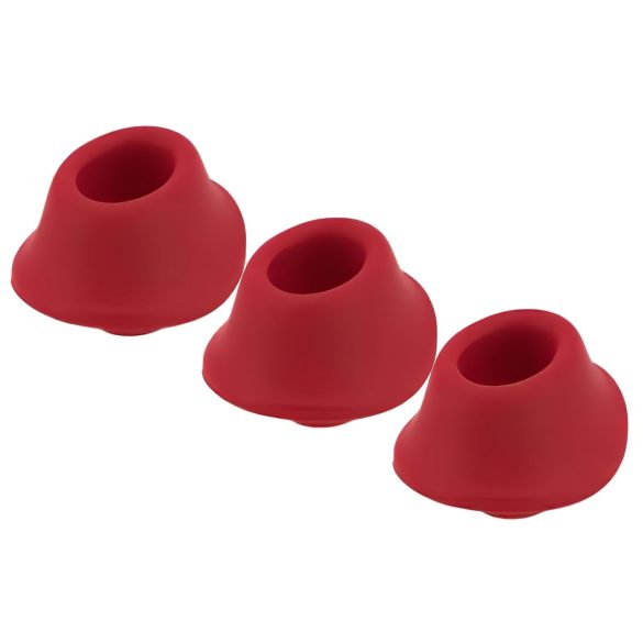 Set de anillos womanizer premium M rojo (3 piezas)