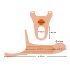 You2Toys - Arnés con dildo hueco (grande) - color piel