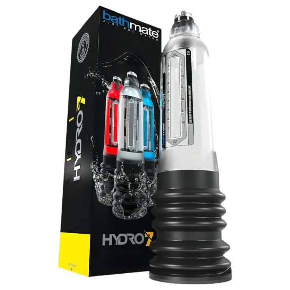 Bathmate Hydro7 - bomba hidráulica para el pene (transparente)
