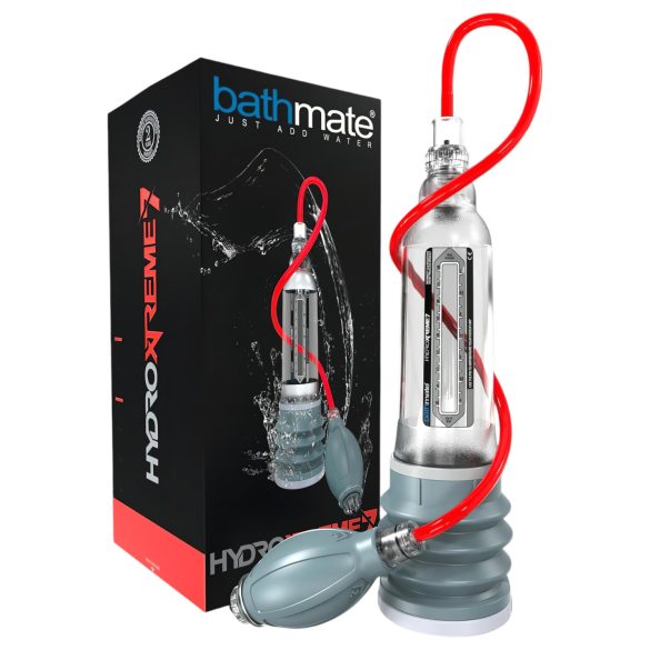 Bathmate Xtreme Hydromax 7 - bomba de vacío para pene - kit transparente