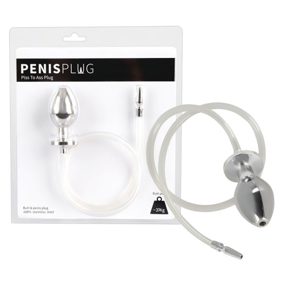 Plug de placer - plug anal hueco con dilatador uretral