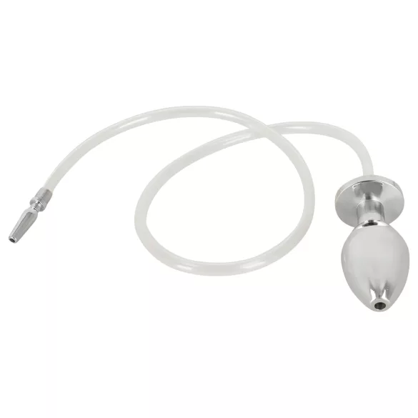 Piss to Ass Plug - plug anal hueco con dilatador de uretra
